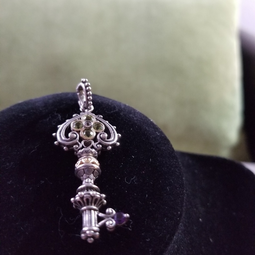 Enhancer 18K Gold& Sterling Silver Barbara Bixby